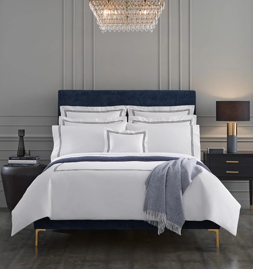 Sferra Queen Fitted Sheet - White