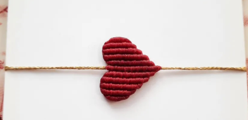 LoveBraceletLGDkRed