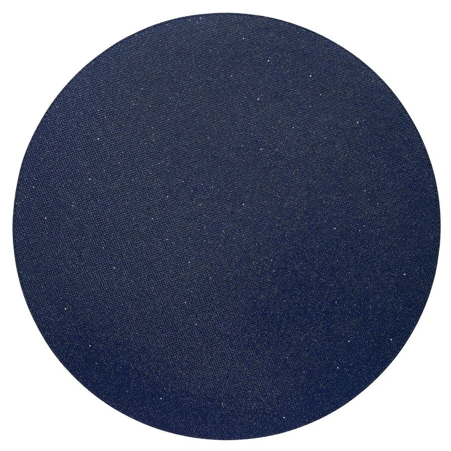 Bodrum Gem Navy Blue Round Easy Care Place Mats - Set of 4