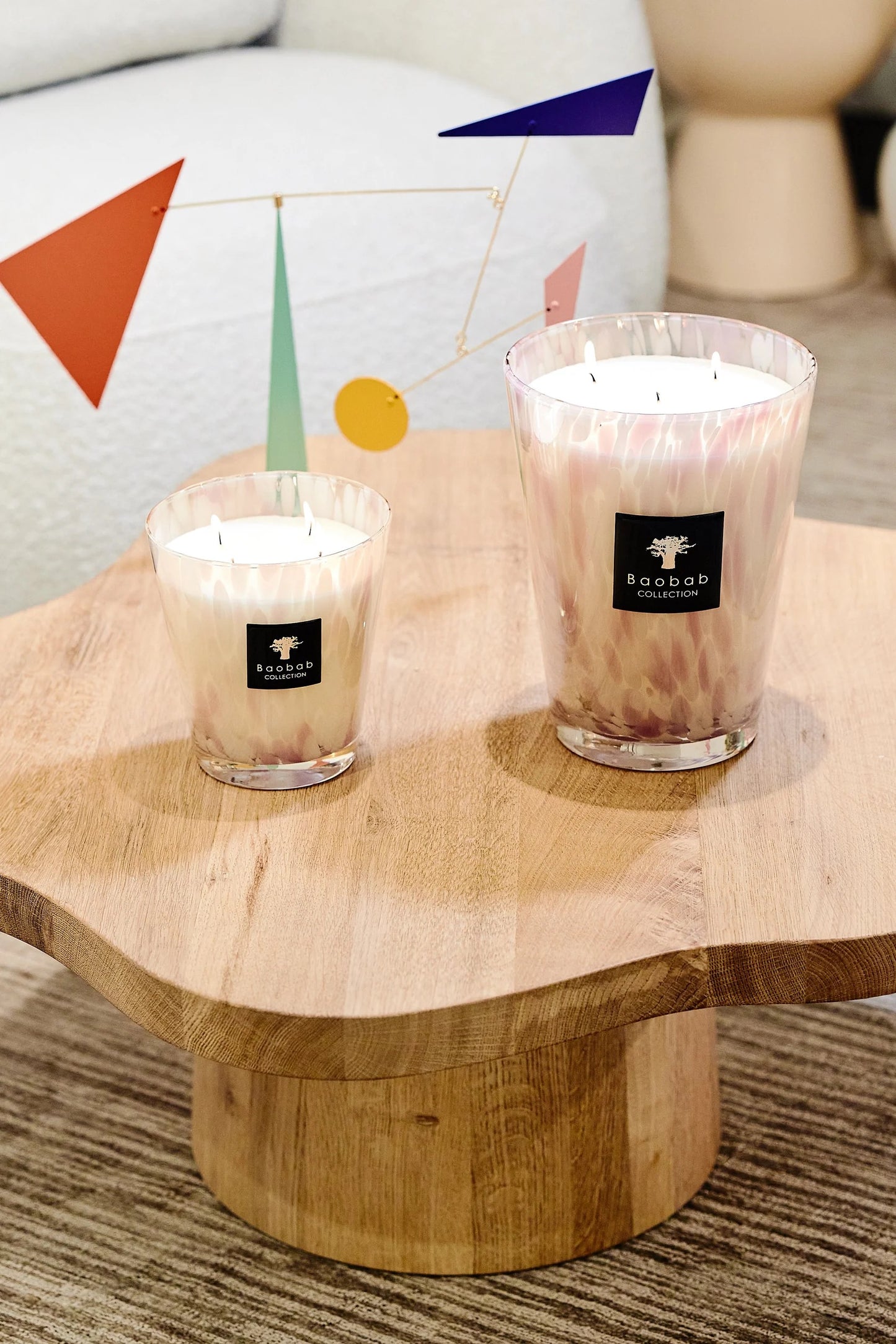 Baobab White Pearls Candle - Max 16