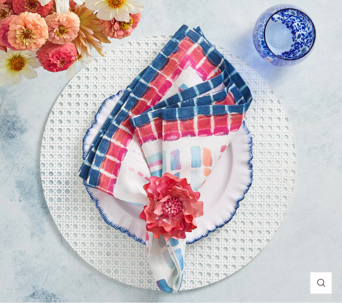 Reed Placemat in White