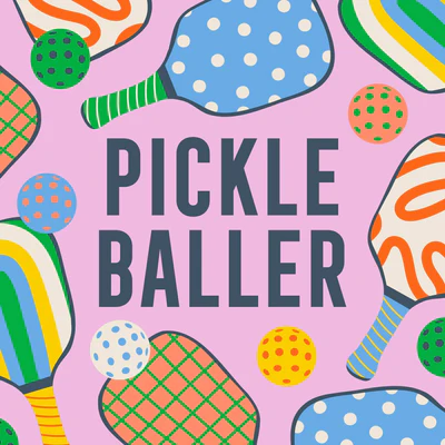 PickleBaller Cocktail Napkin