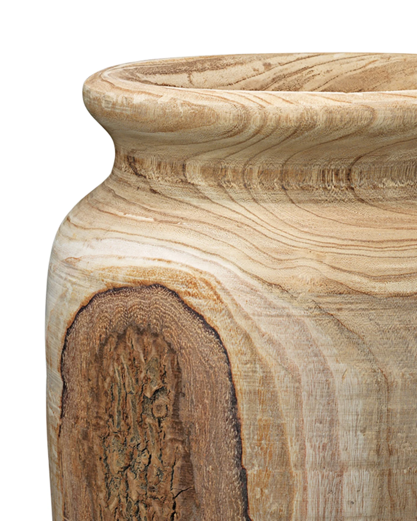 Topanga Wooden Vase