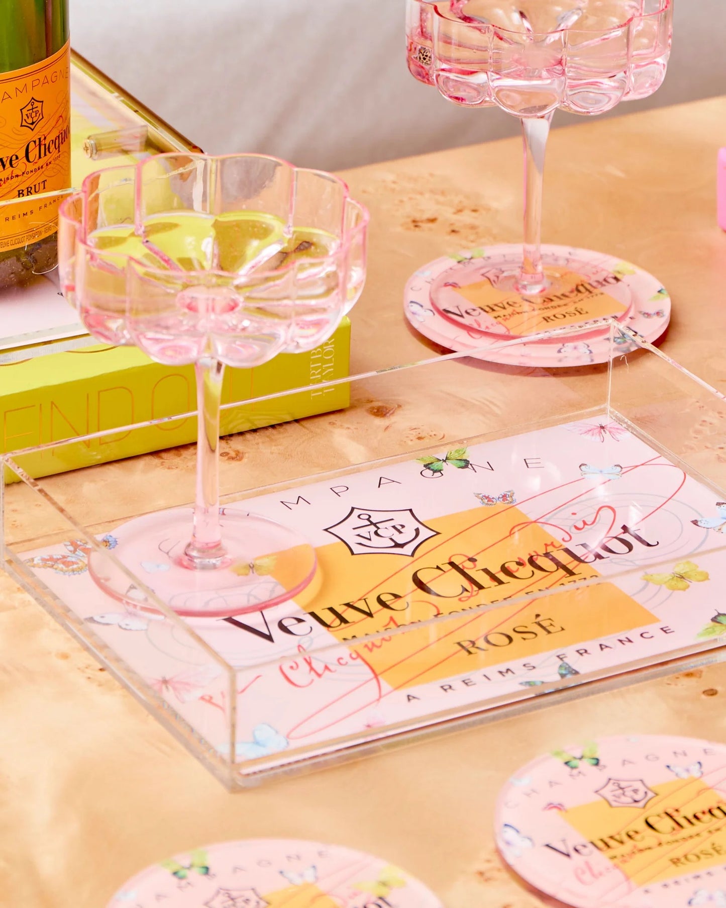 Rose Butterfly Small Tray