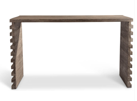 Ezra Console Table - Pebble