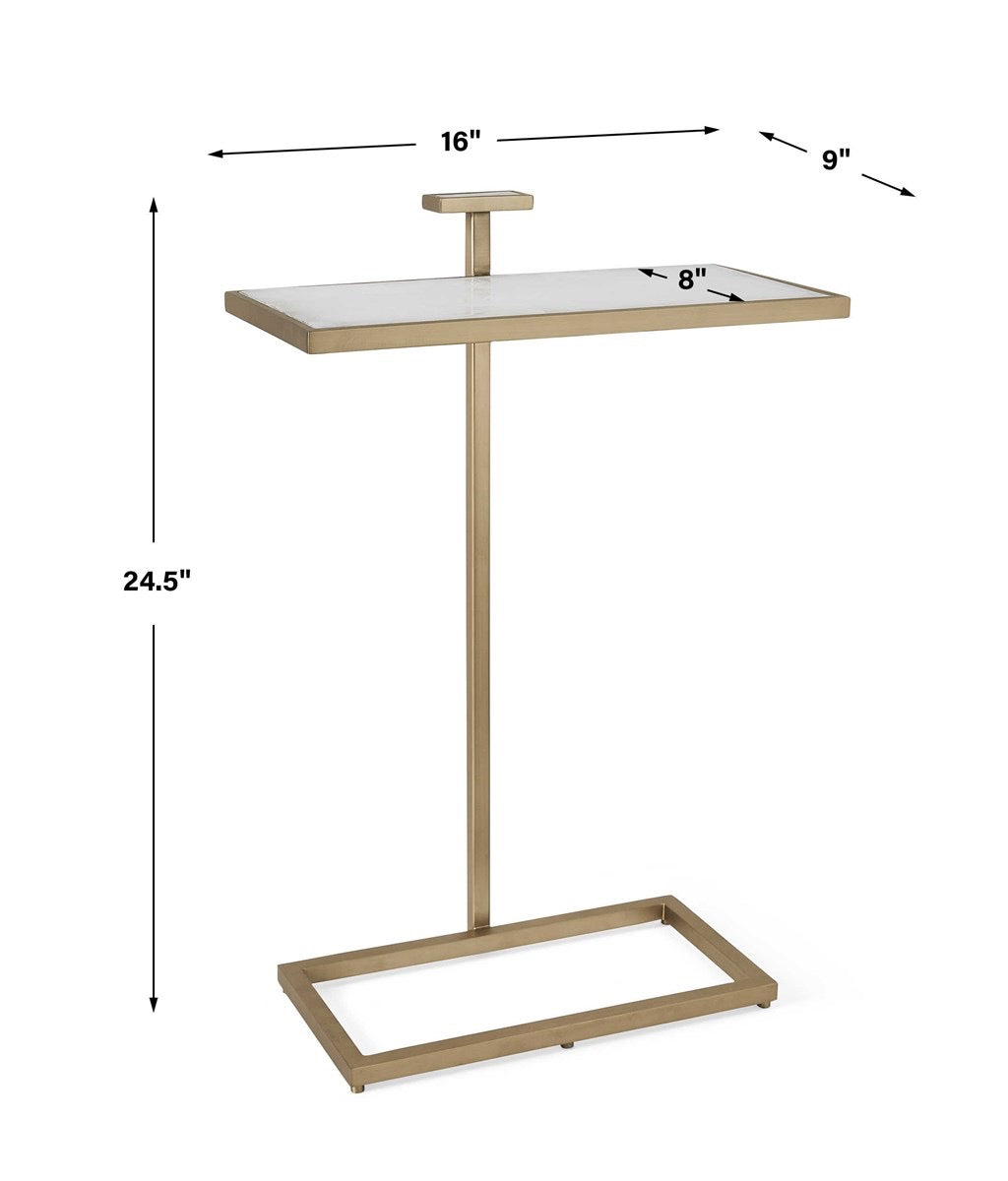 Jewel Pull Up Accent Table - Rectangle