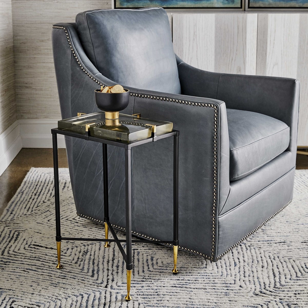 Ice Block Accent Table - Rectangular