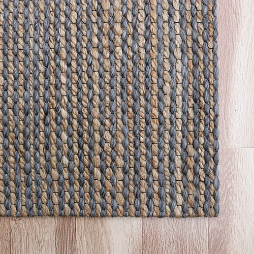 Dark Gray/Natural 2' x 3' Rug