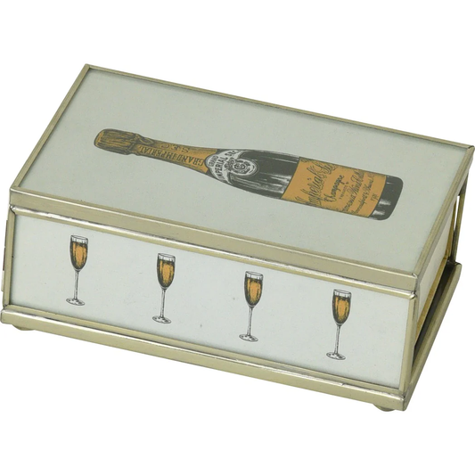Champagne Bottle Matchbox Cover
