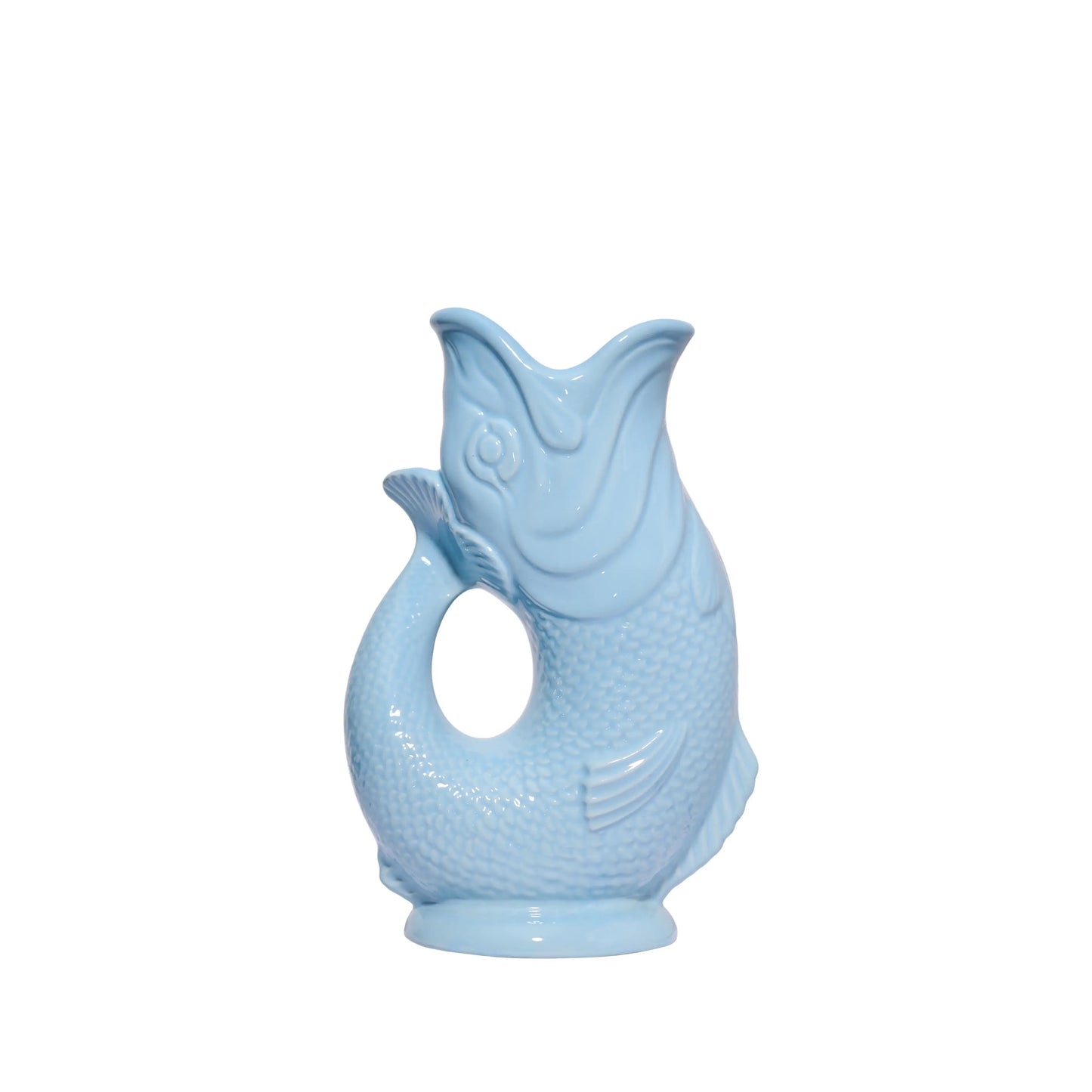 Pale Blue Gluggle Jug: XL