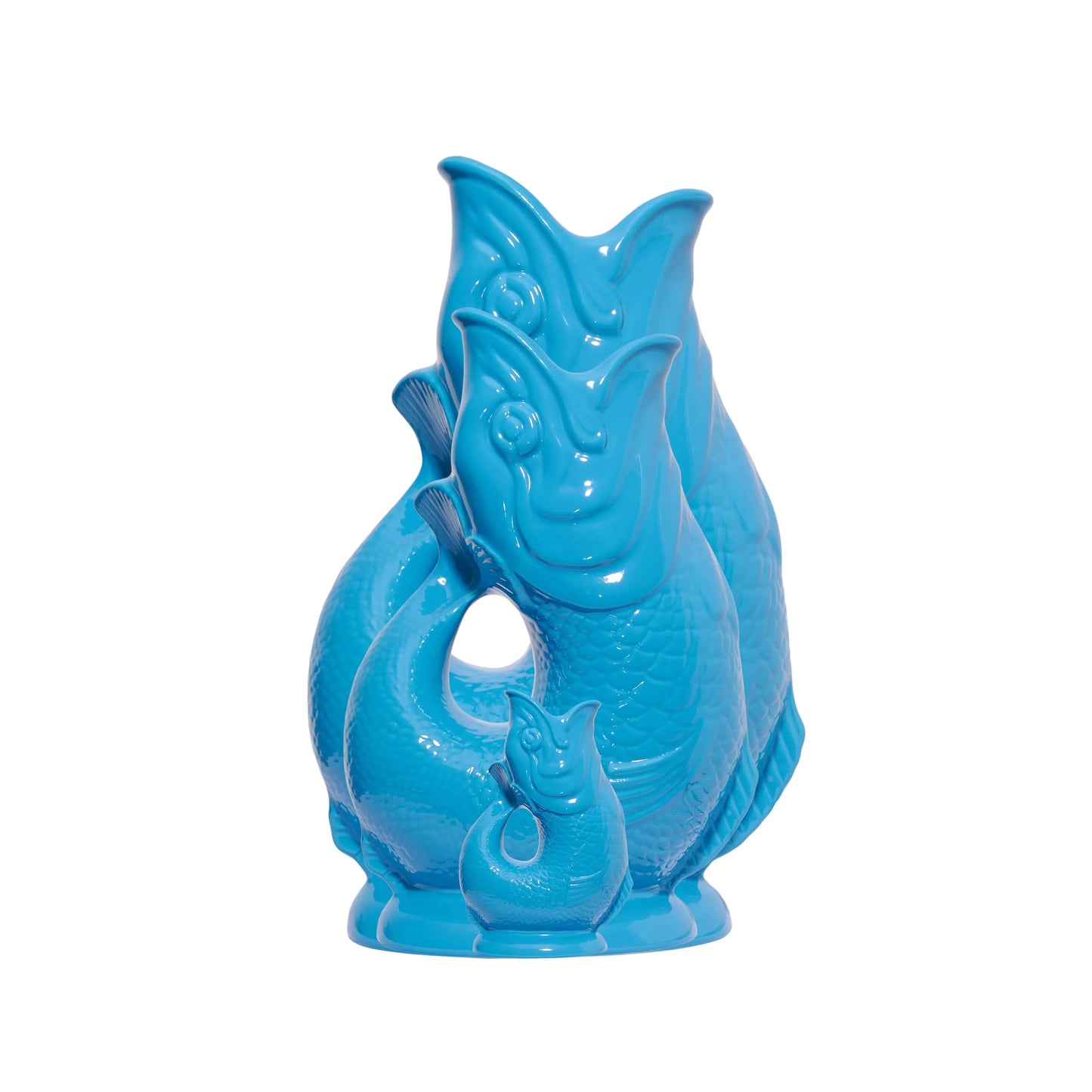 NEW COLOR! Turquoise Gluggle Jug: Large