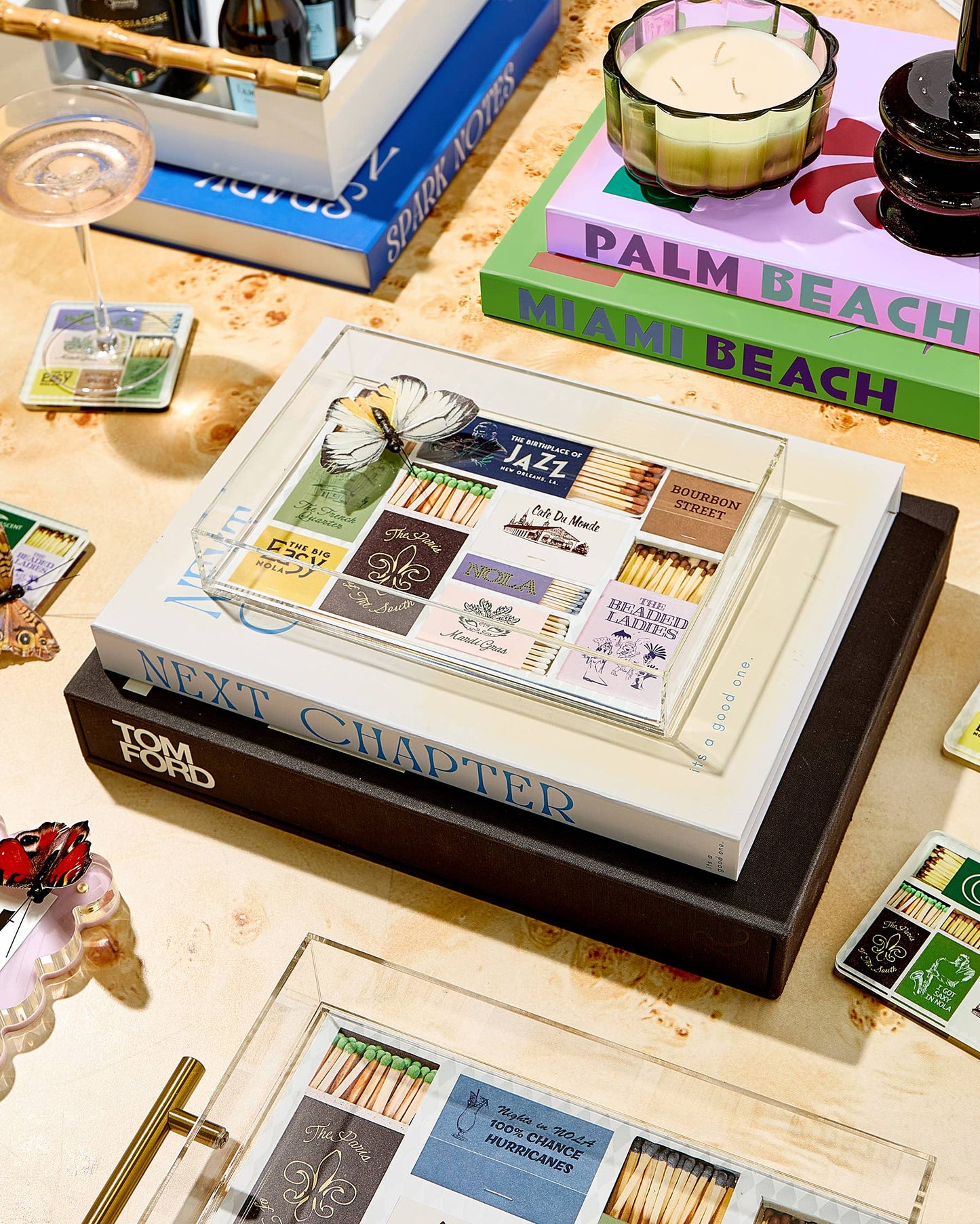 New Orleans Matchbook Small Tray