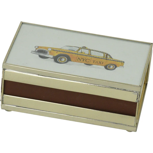 NYC Cab Matchbox Cover