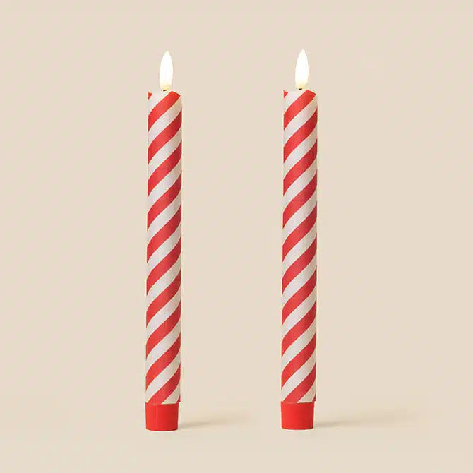 Barley Twist Flameless Led Wax Candles (Barley Lip Lock)