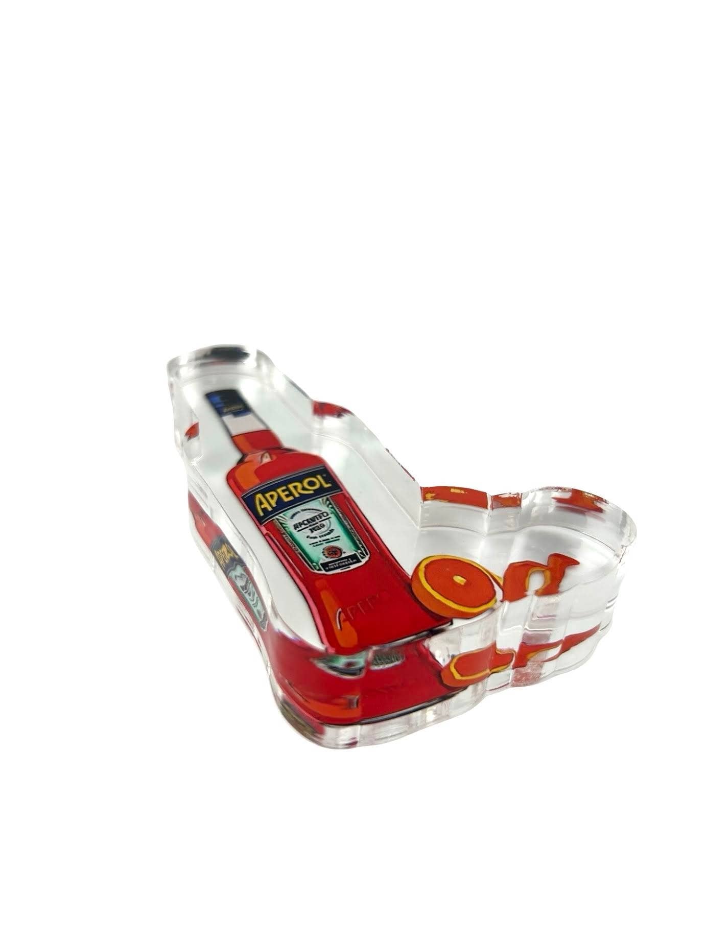 Acrylic Napkin Weight, Spritz Cocktail