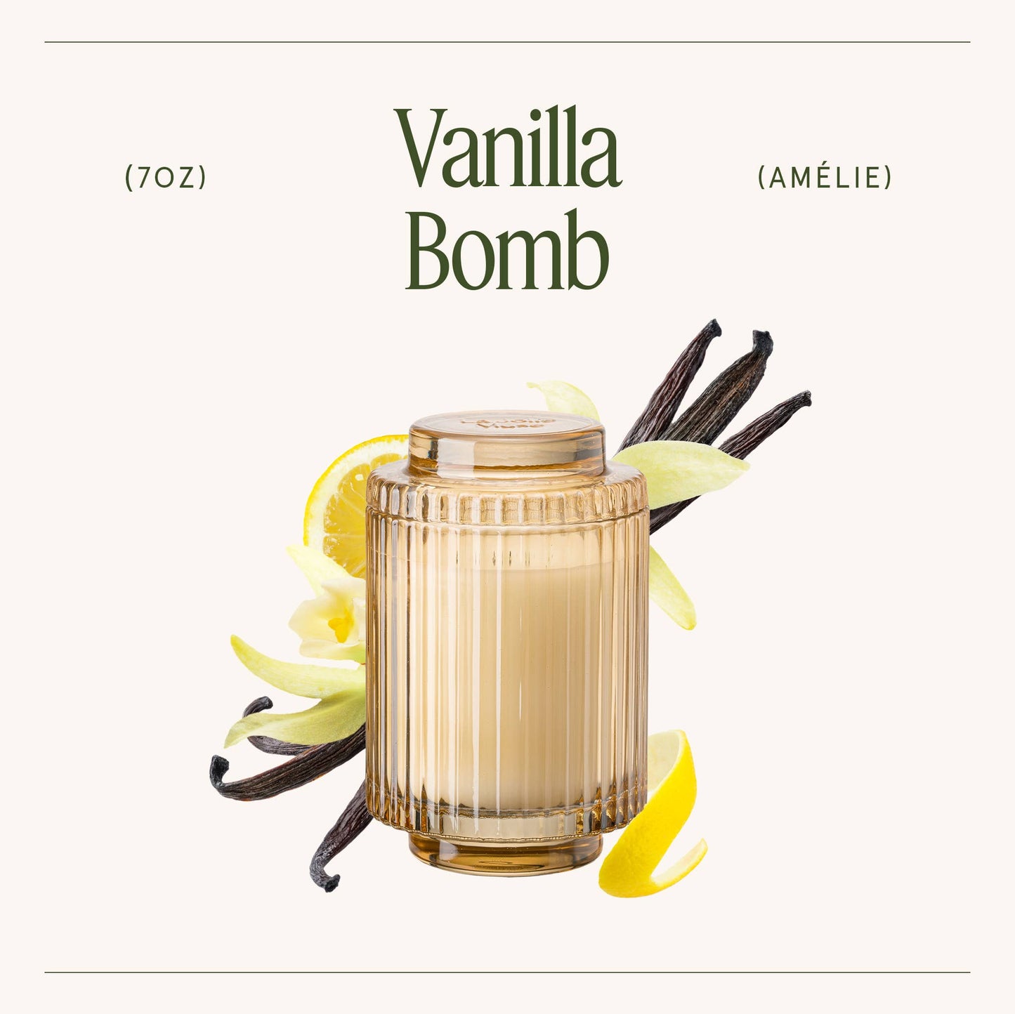 Amélie - Vanilla Bomb 7oz Candle Tester