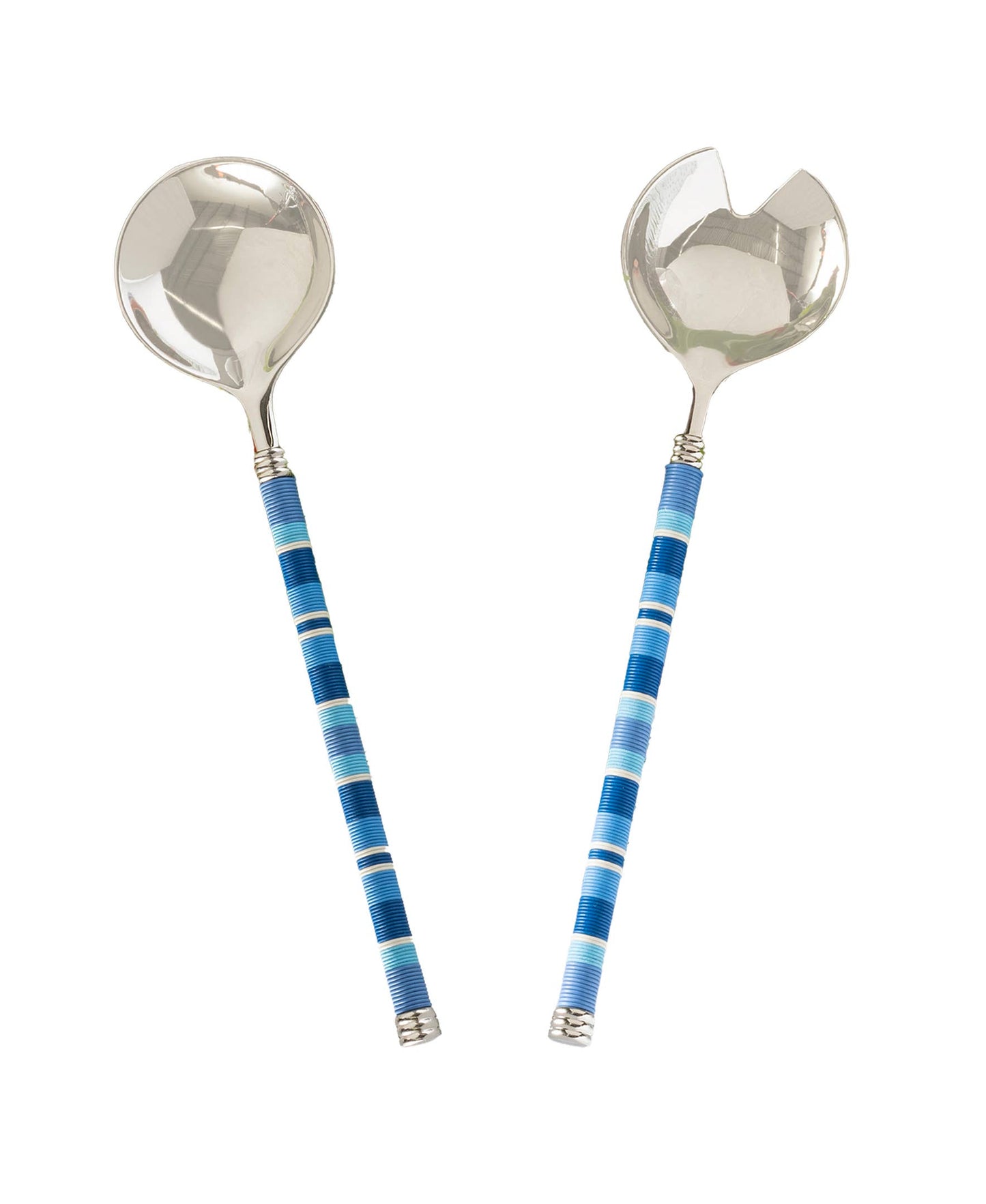 Jubilee Salad Servers - Shades of Denim