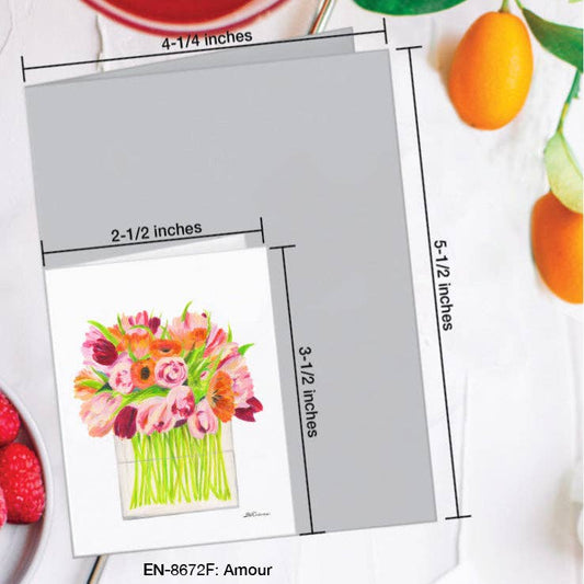 Amour, Greeting Card (#8672F): EN Card