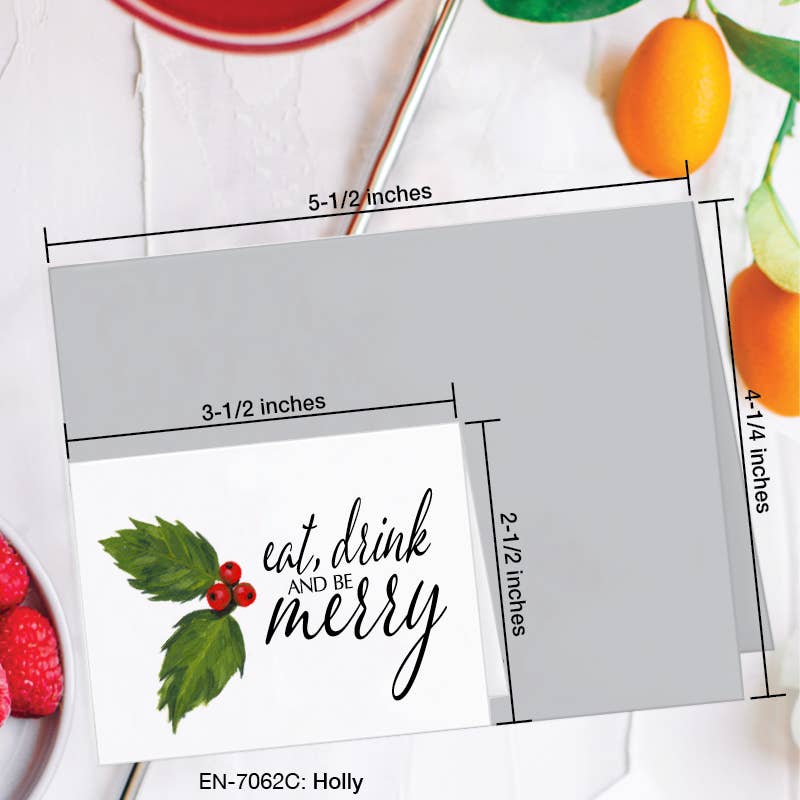 Holly, Greeting Card (#7062C)