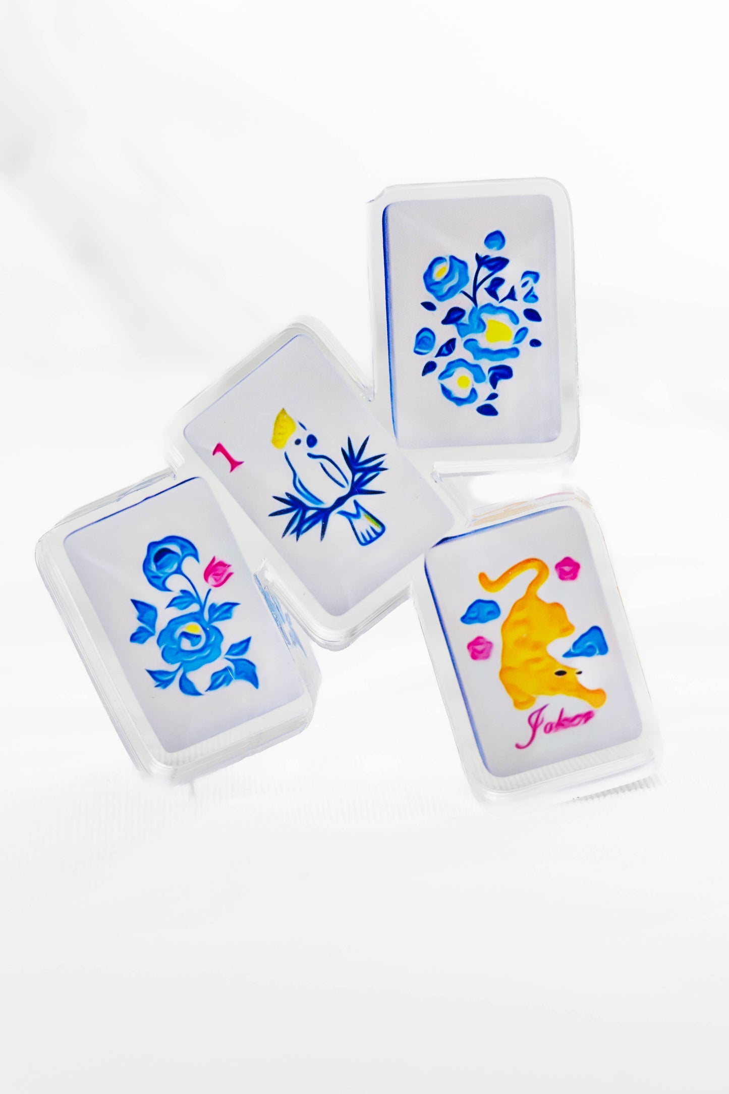 Acrylic Napkin Weight, Mahjong 2