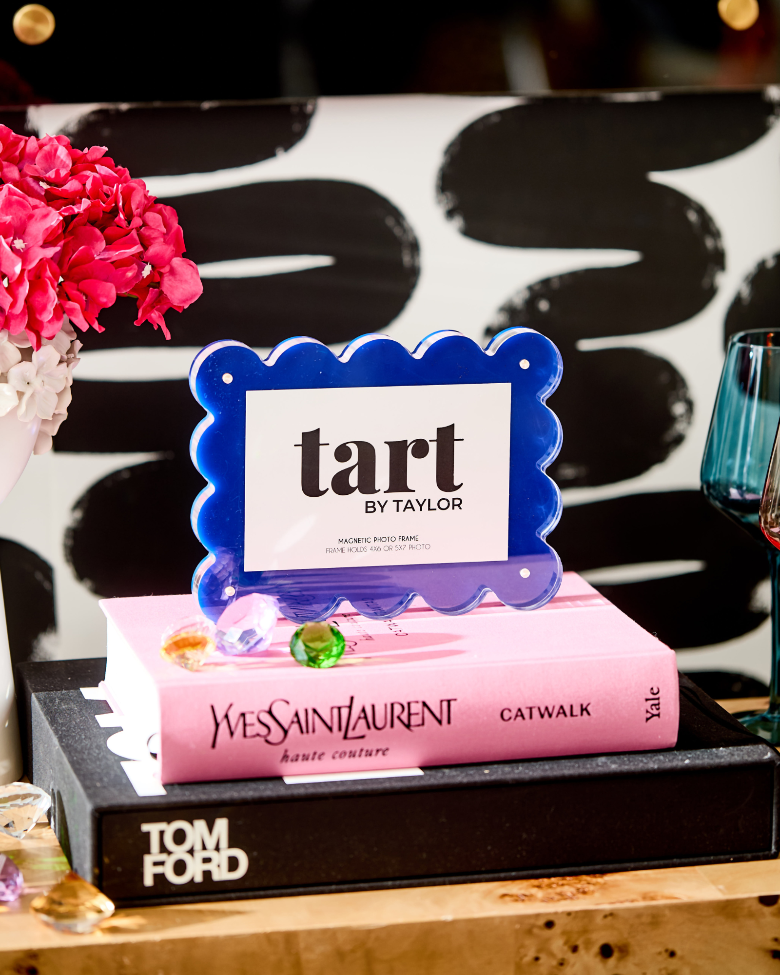 Royal Blue Mini Acrylic Picture Frame - Thumbnail 5