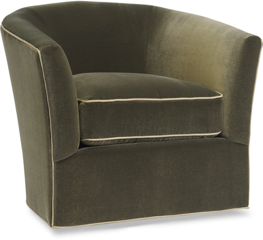 Adrian Swivel Chairs Cognac Velvet