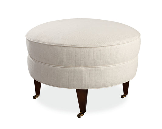 1314-00 Ottoman / 27" Diameter COM