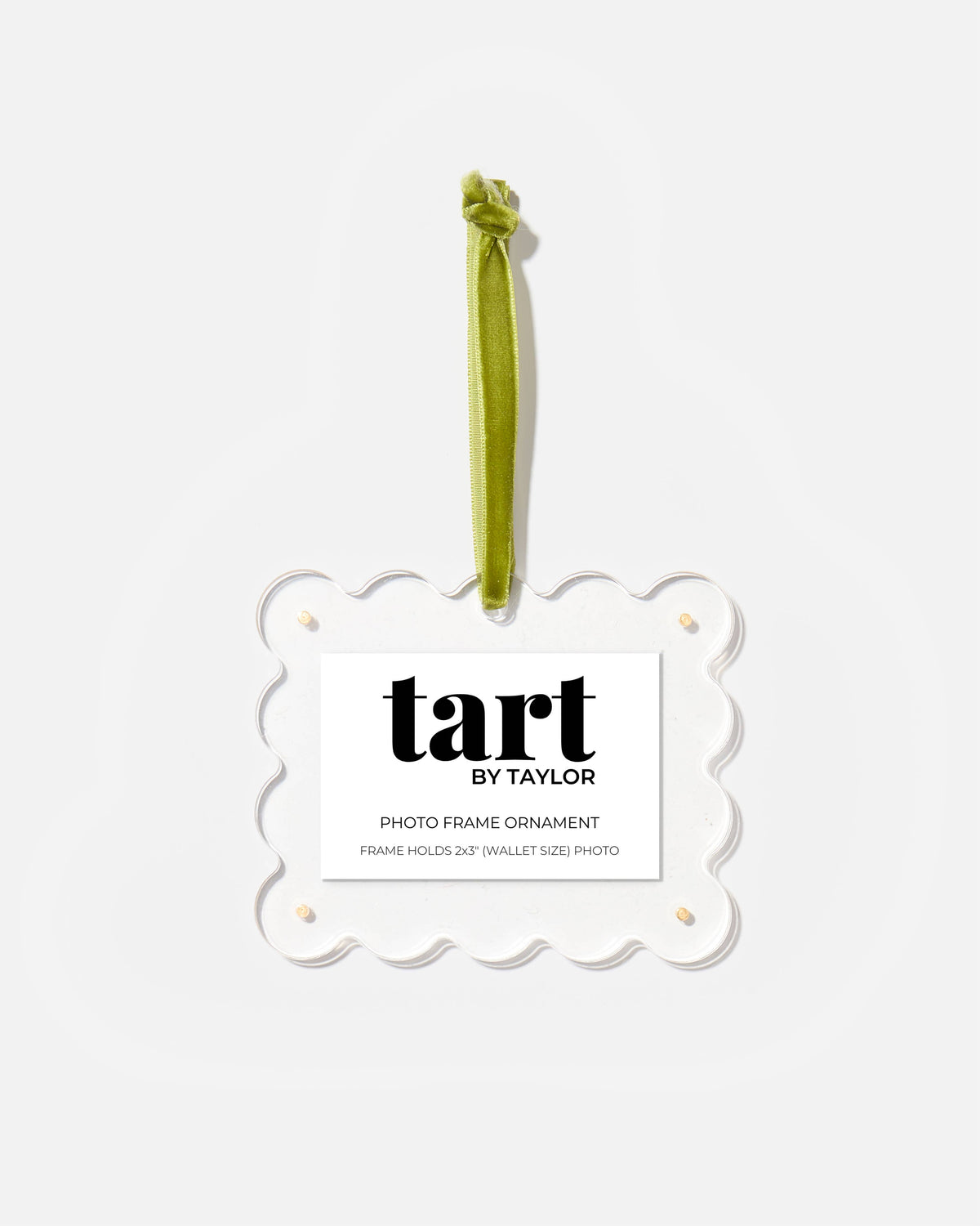 Clear Frame Ornament