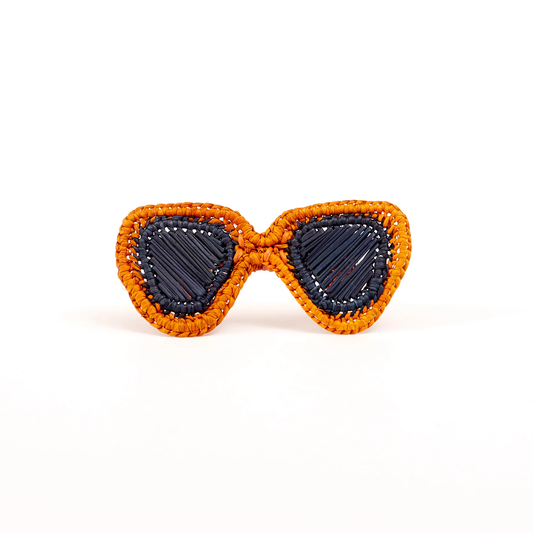 Sunglasses Napkin Ring - Orange