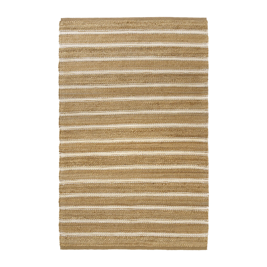 Ivory Natural Fiber Rug , 2'6"x 7'9"