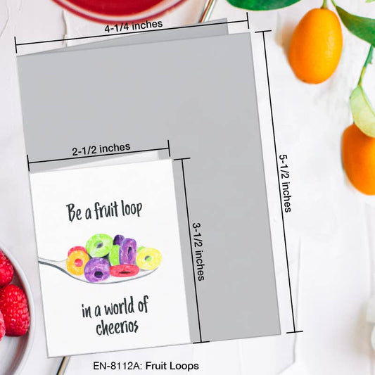 Fruit Loops, Greeting Card (8112A): EN Card