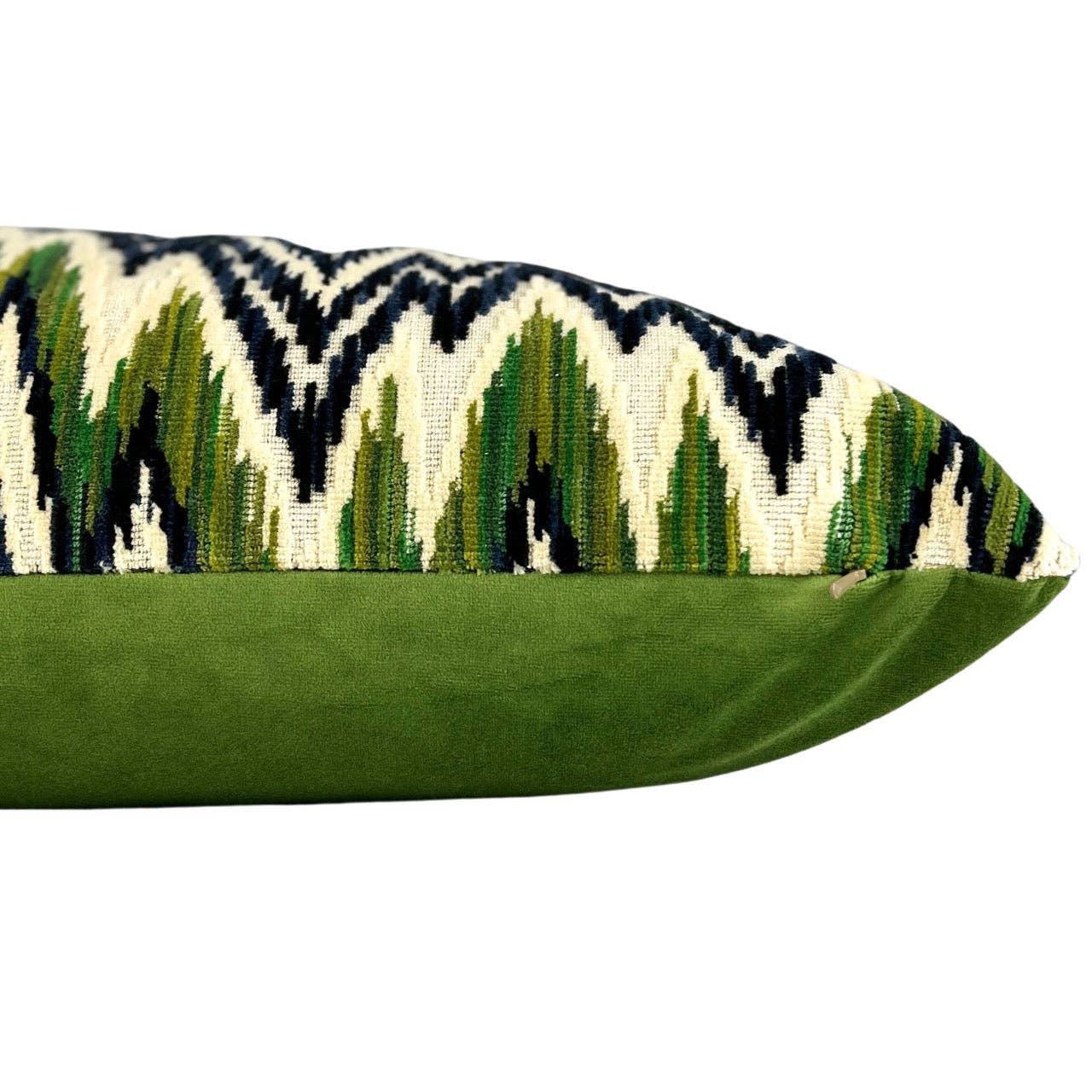 Otis - Emerald/Navy: Emerald/Navy / 22x22"