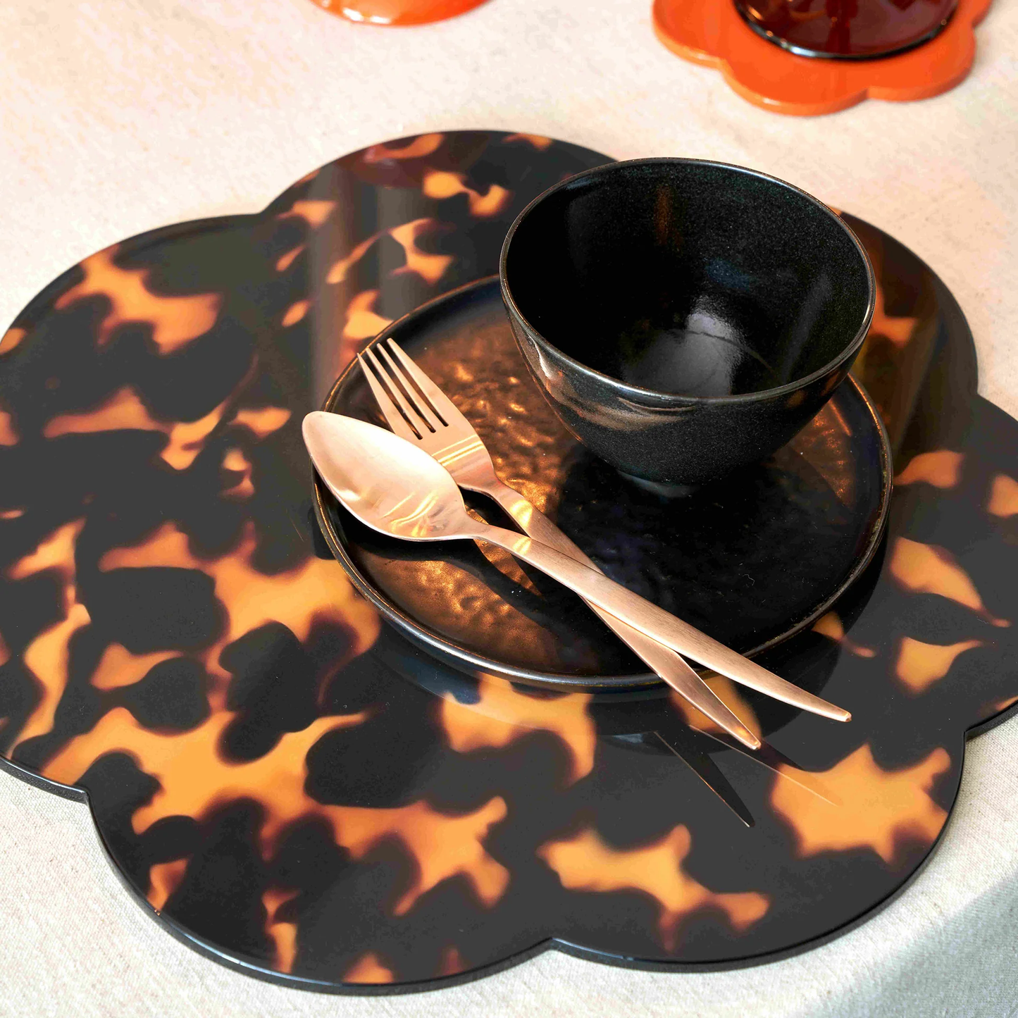 Faux Tortoiseshell Placemat, Set of 4
