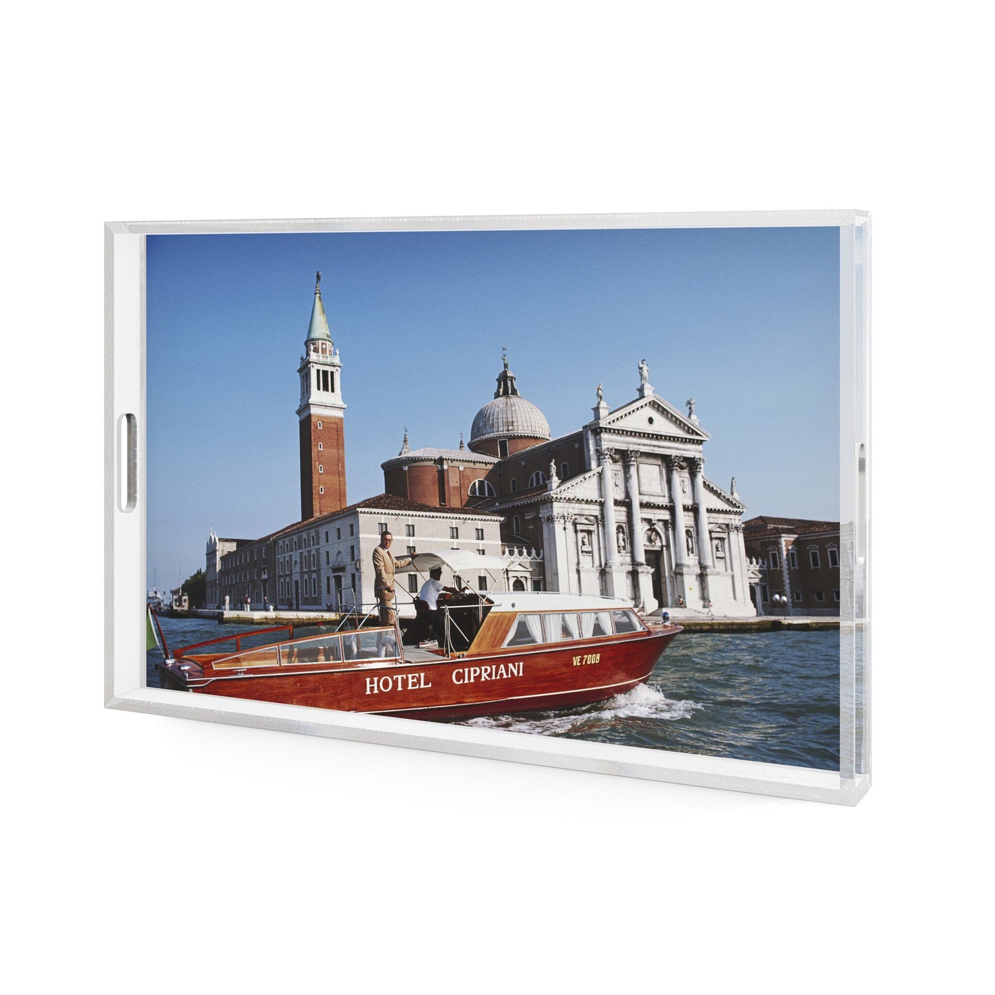 Natale Rusconi Tray by Slim Aarons