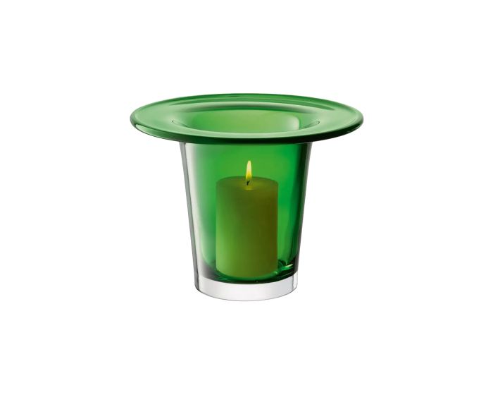 Victoria Vase/Lantern 7.5in Fern Green