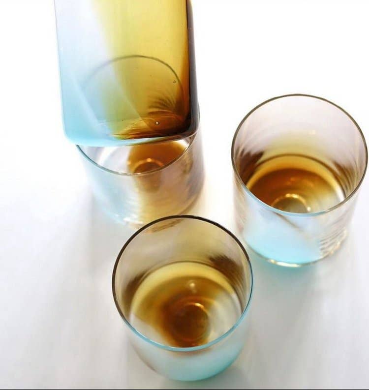 Pitchers: Winterland (Steel Transparent Blue + Mint)