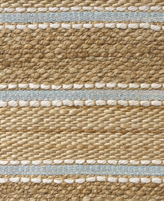 Natural Fiber Spa Blue Rug, 2x3