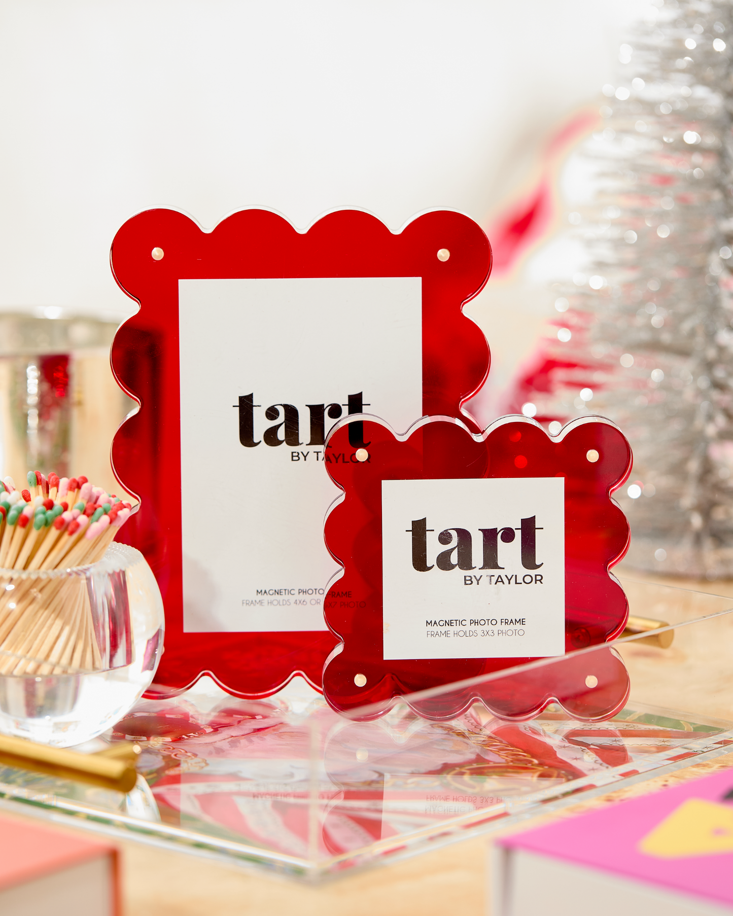 Red Acrylic Picture Frame