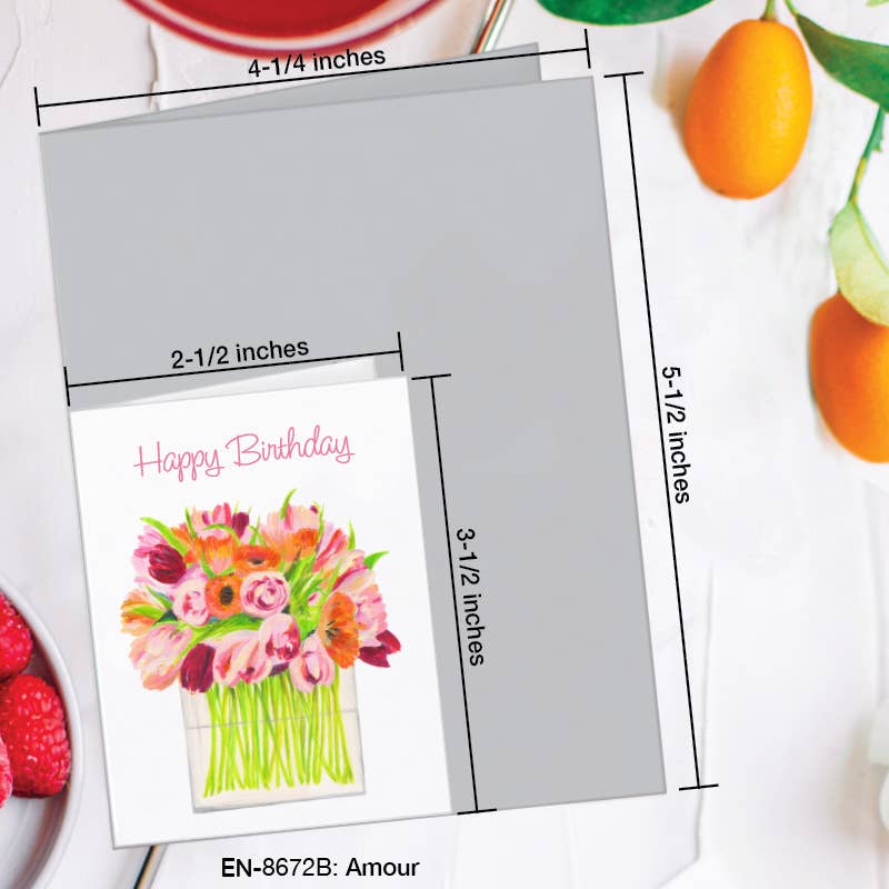 Amour, Greeting Card (#8672B): EN Card