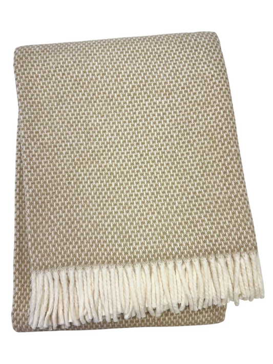 Grain of Rice Throw / Cinnamon