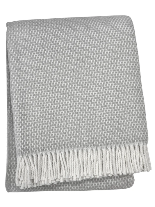Grain of Rice Throw / Grey / 10580