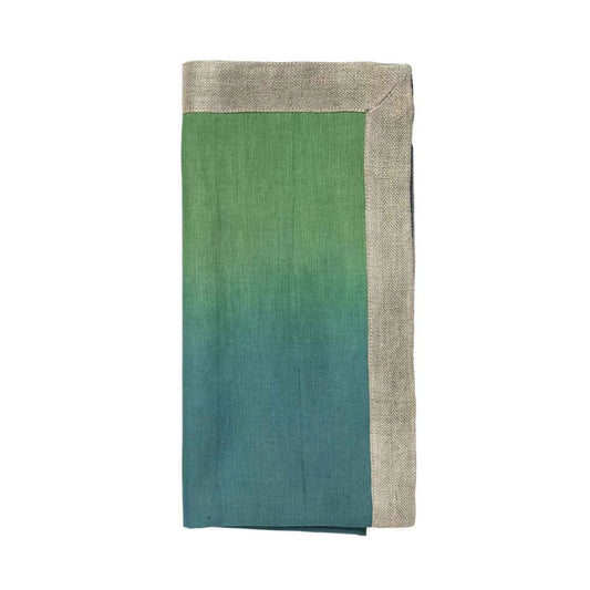 Dip Dye Navy Napkins, Set of 4