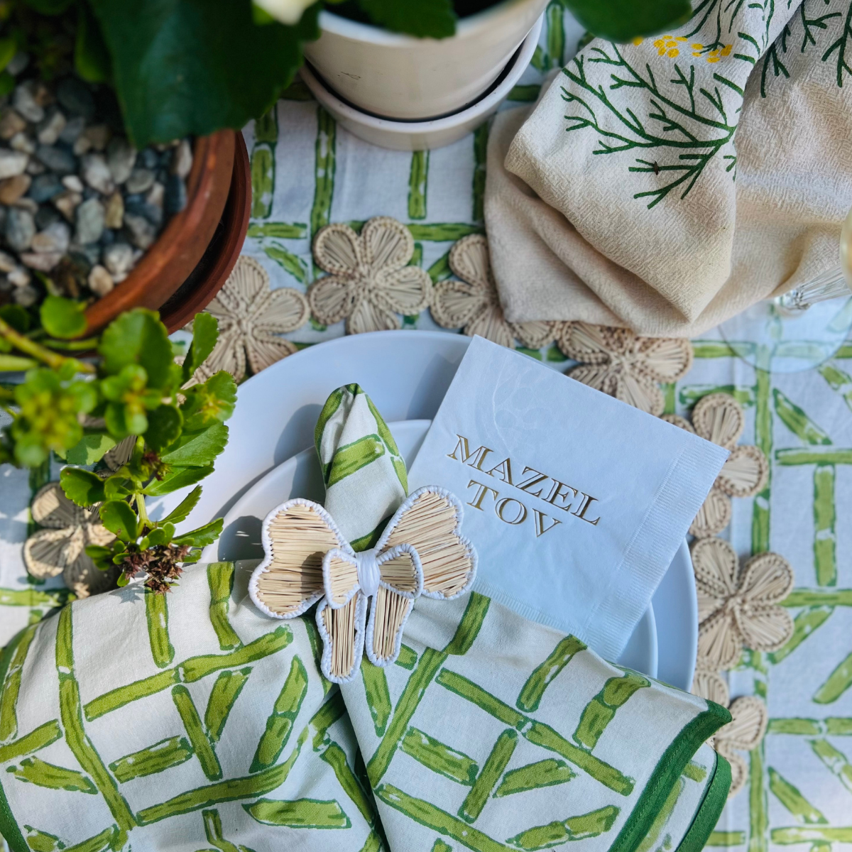 Mazel Tov Cocktail Paper Napkins