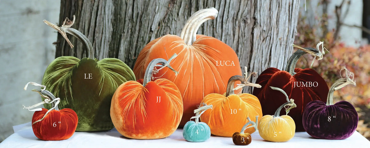 Snow Leopard Silk Velvet Pumpkin: 4"