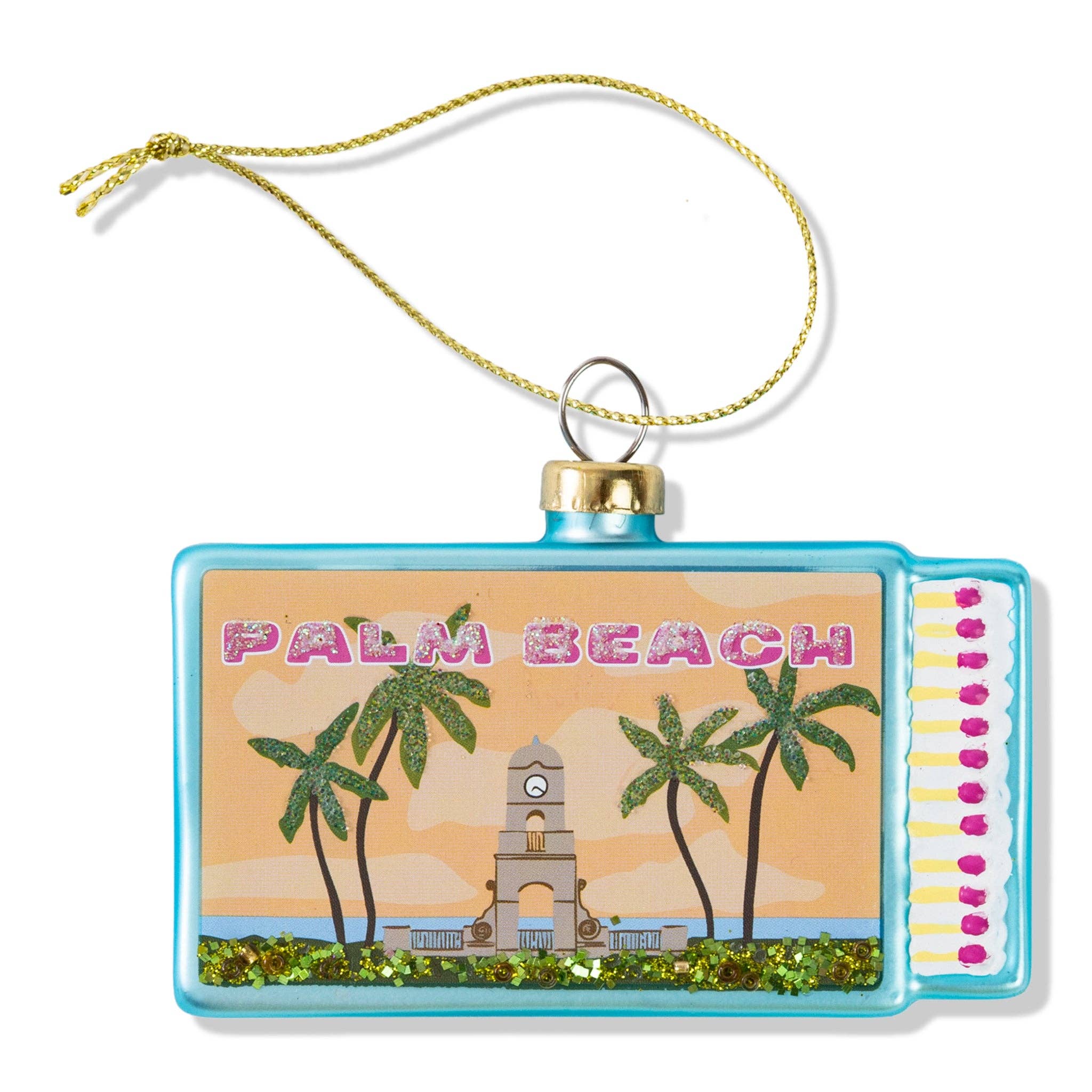 Matchbook Ornament - Palm Beach - Thumbnail 2