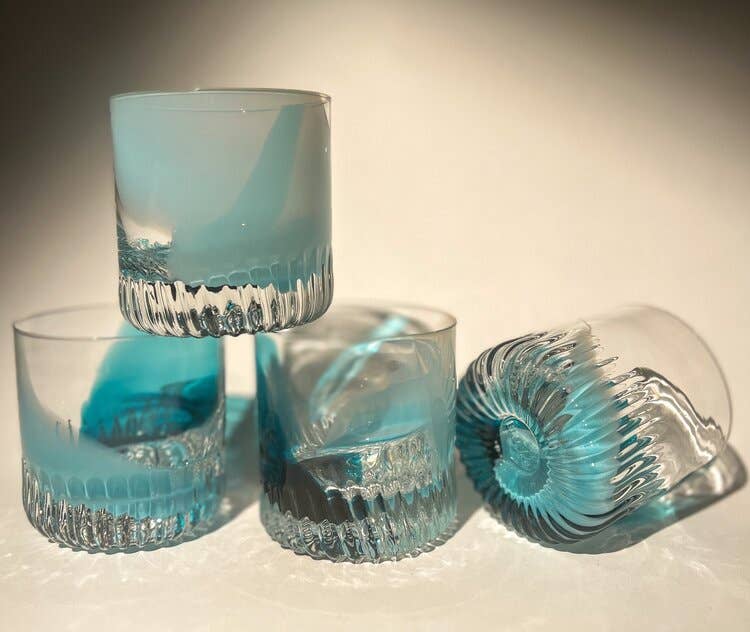 The Speak EZ: Blueberry (Aqua Blue + Mint)