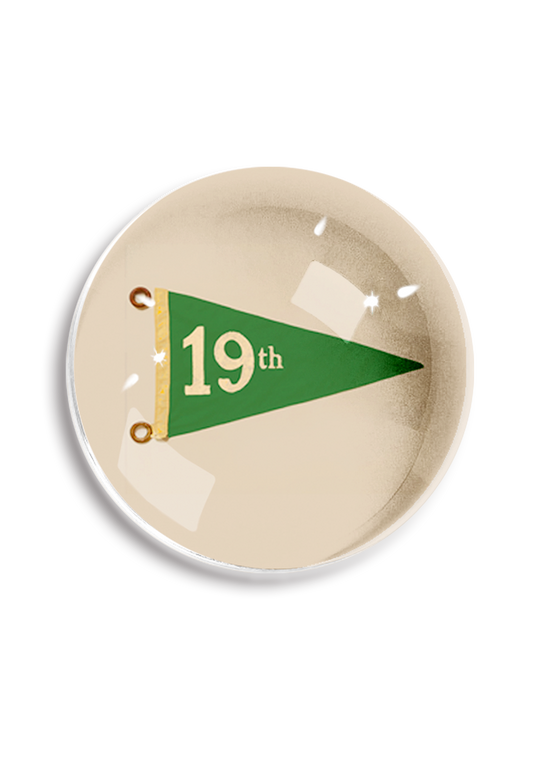 Hole No. 19 Golf Dome Paperweight