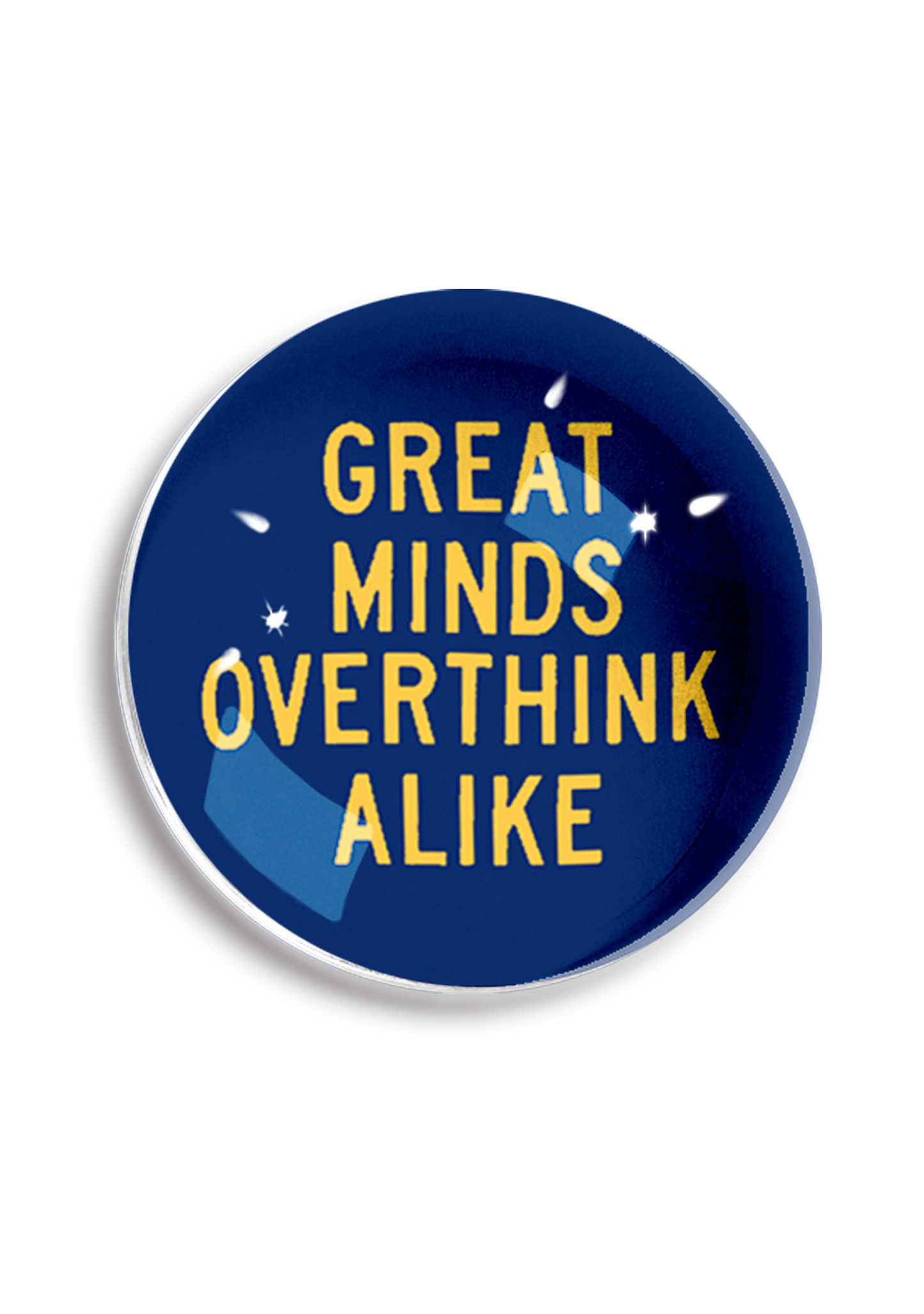 Great Minds Crystal Paperweight