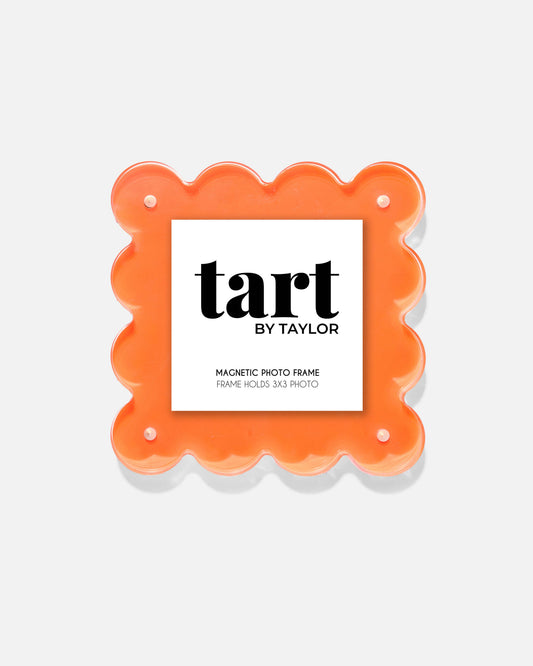 Neon Orange Mini Acrylic Picture Frame