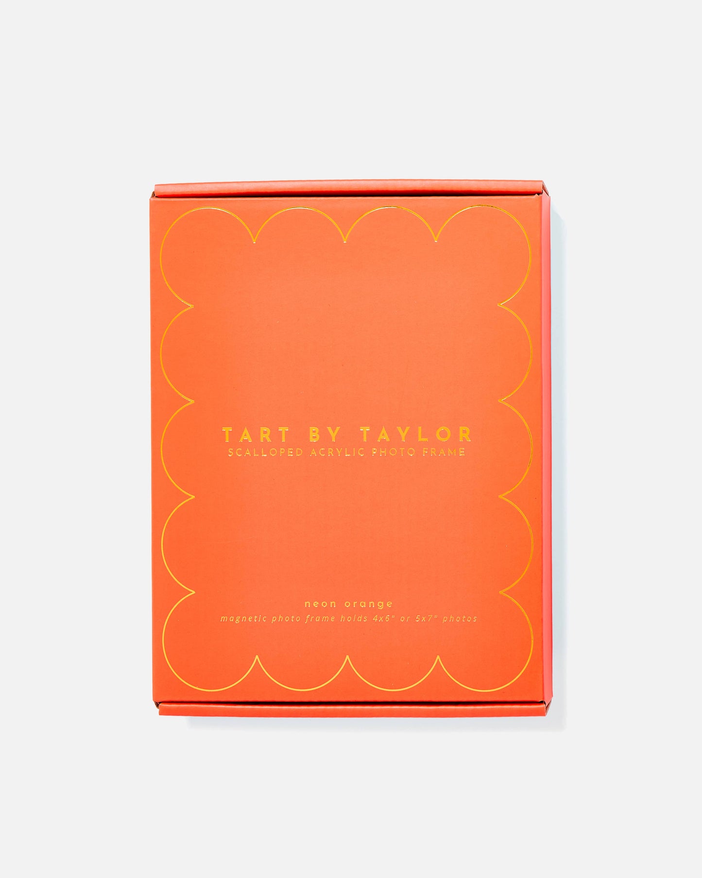 Neon Orange Acrylic Picture Frame